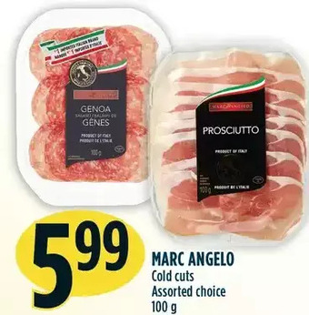 Marché Adonis Marc angelo cold cuts offer