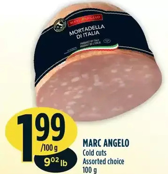 Marché Adonis Marc angelo cold cuts offer