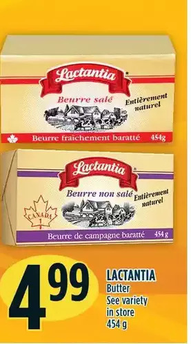 Marché Adonis Lactantia butter offer