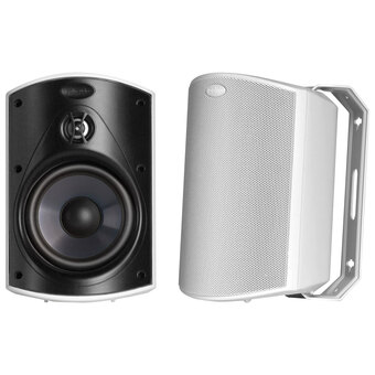 Best Buy Polk audio atrium 4 80-watt all-weather outdoor speaker - white - pair offer