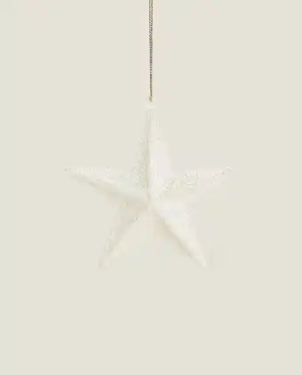 ZARA HOME Christmas star ornament offer