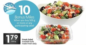 Sobeys Greek Salad offer