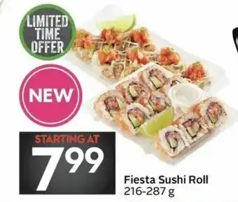 Sobeys Fiesta Sushi Roll offer