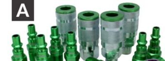 Princess Auto 14 pc 1/4 in. coupler and plug sets offer