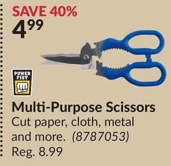 Princess Auto Multi-purpose scissors offer