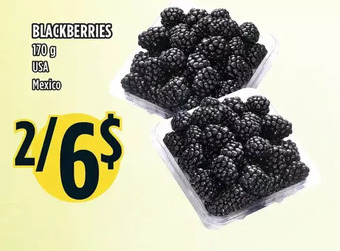 Marché Adonis Blackberries offer