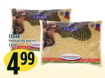 Marché Adonis Cedar parboiled long grain rice offer