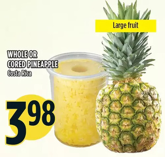 Marché Adonis Whole or cored pineapple offer