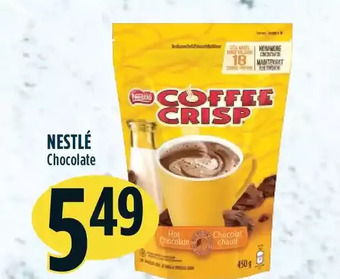 Marché Adonis Nestlé chocolate offer