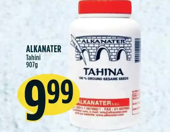 Marché Adonis Alkanater tahini offer