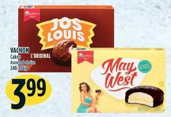 Marché Adonis Vachon cakes offer