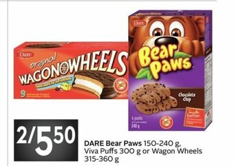 Sobeys Dare Bear Paws offer