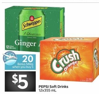 Sobeys Pepsi Soft Drinks offer