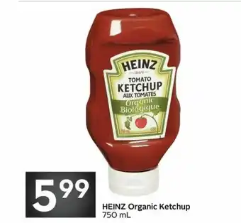 Sobeys Heinz Organic Ketchup offer