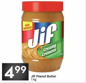 Sobeys Jif Peanut Butter offer