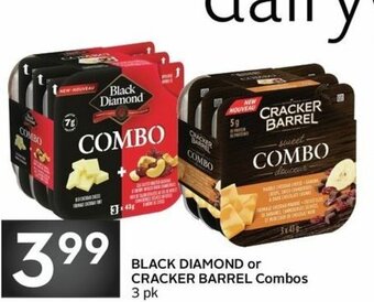 Sobeys Black Diamond or Cracker Barrel Combos offer