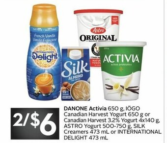 Sobeys Danone Activia offer