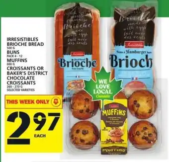 Food Basics Irresistibles Brioche Bread offer