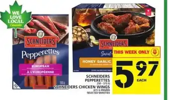 Food Basics Schneiders Pepprettes offer