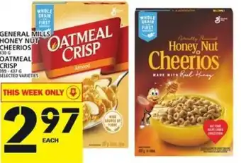 Food Basics General Mills Honey Nut Cheerios offer