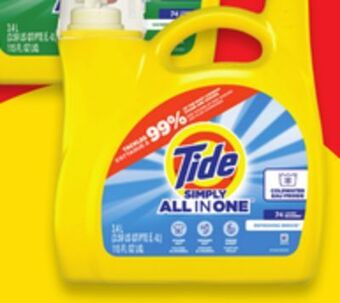 Walmart Tide simply liquid laundry detergent offer