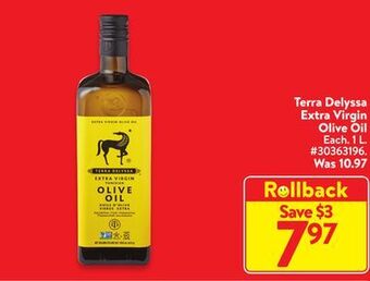 Walmart Terra delyssa extra virgin olive oil offer