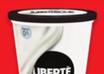 Walmart Liberte 750 g tub yogurt offer