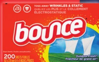 Walmart Bounce sheets offer
