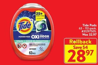 Walmart Tide pods offer