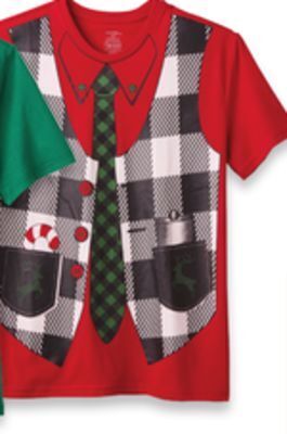Walmart Men's george christmas novelty tee offer