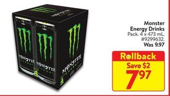 Walmart Monster energy drinks offer