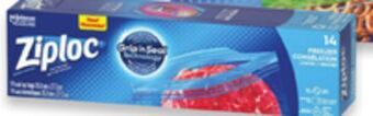 Walmart Ziploc freezer or snack bags offer