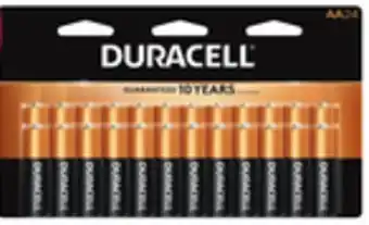 Staples Duracell aa alkaline batteries, 24 pk offer