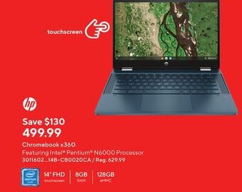 Staples Hp chromebook x360 offer