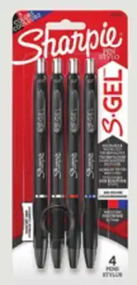 Staples Sharpie s-gel gel pens 4pk offer