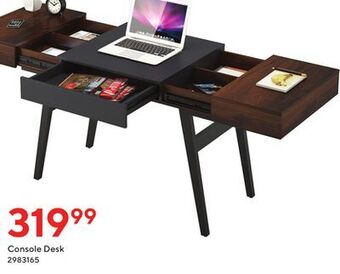 Staples Star console desk offer