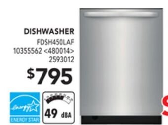 Lowe's Frigidaire dishwasher offer
