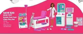Toys R us Barbie fast cast clinic play set offer