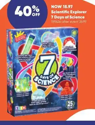 Toys R us Alex brands scientific explorer 7 days of science offer