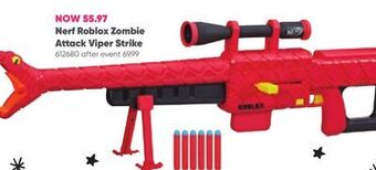 Toys R us Nerf roblox zombie attack viper strike offer
