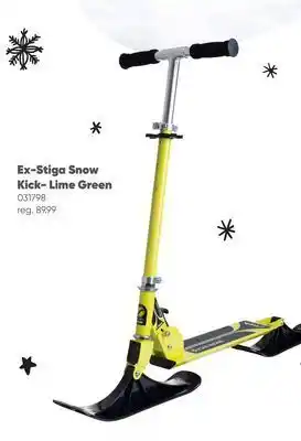Toys R us Ex-stiga snow kick- lime green offer