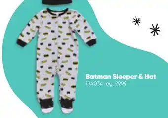 Toys R us Batman sleeper & hat offer