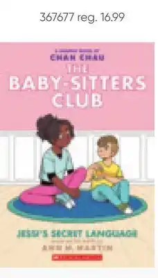 Toys R us Scholastic jessi's secret language (the baby-sitters club graphic novel #12): a graphix book (adapted edition) - english edit offer