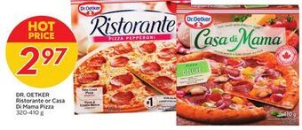 Sobeys Dr. oetker ristorante or casa di mama pizza offer