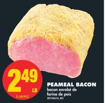 No Frills Peameal bacon offer