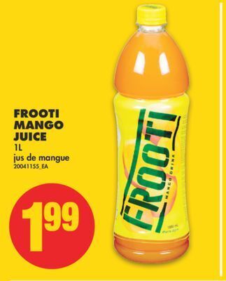No Frills Frooti mango juice, 1l offer