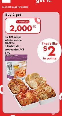 Independent Grocer Ace crisps, 150/180 g offer
