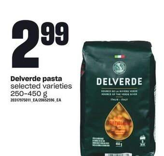 Independent Grocer Delverde pasta, 250-450 g offer