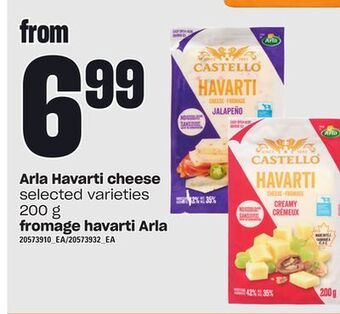 Independent Grocer Arla havarti cheese, 200 g offer