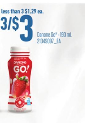 Independent Grocer Danone go® - 190 ml offer
